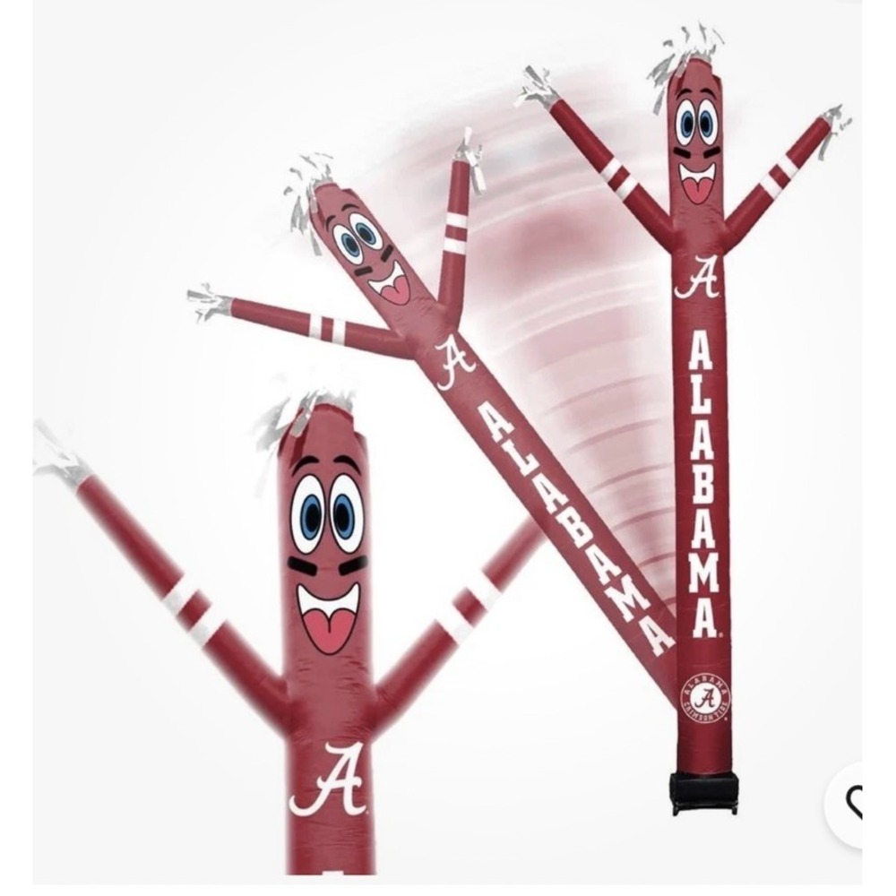 Vtg Alabama Crimson Tide 8 ft Inflatable Gameday Tailgate New Old Stock